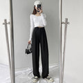 Oversized Drape Wide Leg Pants