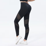 New Hollow Design Gradient Printed Yoga Pants Seamless High Waist Hip Lifting Fitness Leggings for Women Quick Drying Trousers