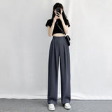 Oversized Women'S Drape Suit Mopping Floor Pants Loose Straight Leg Floor Pants