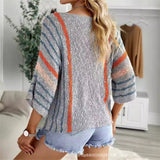 Top Bell Sleeve European and American Sweater Women